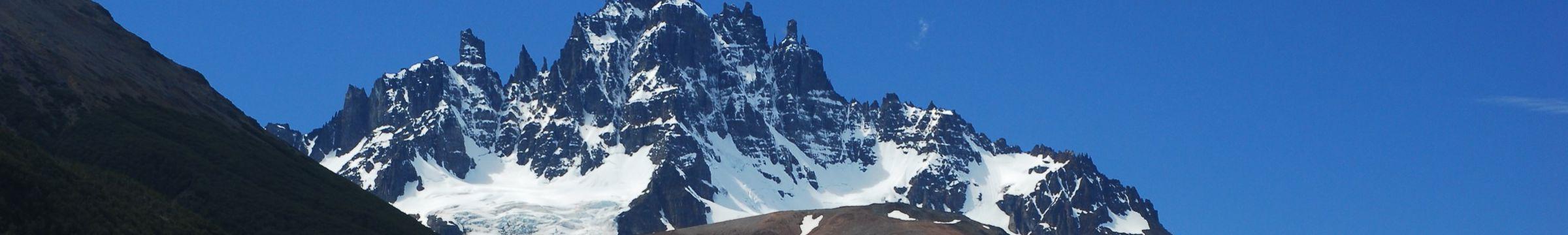 Snow-covered mountain